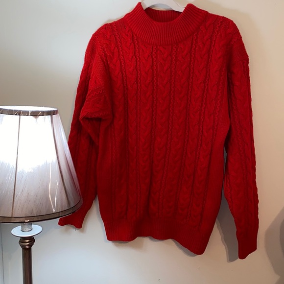 Sweaters Womens Carriage Court Sweater Medium Red Poshmark